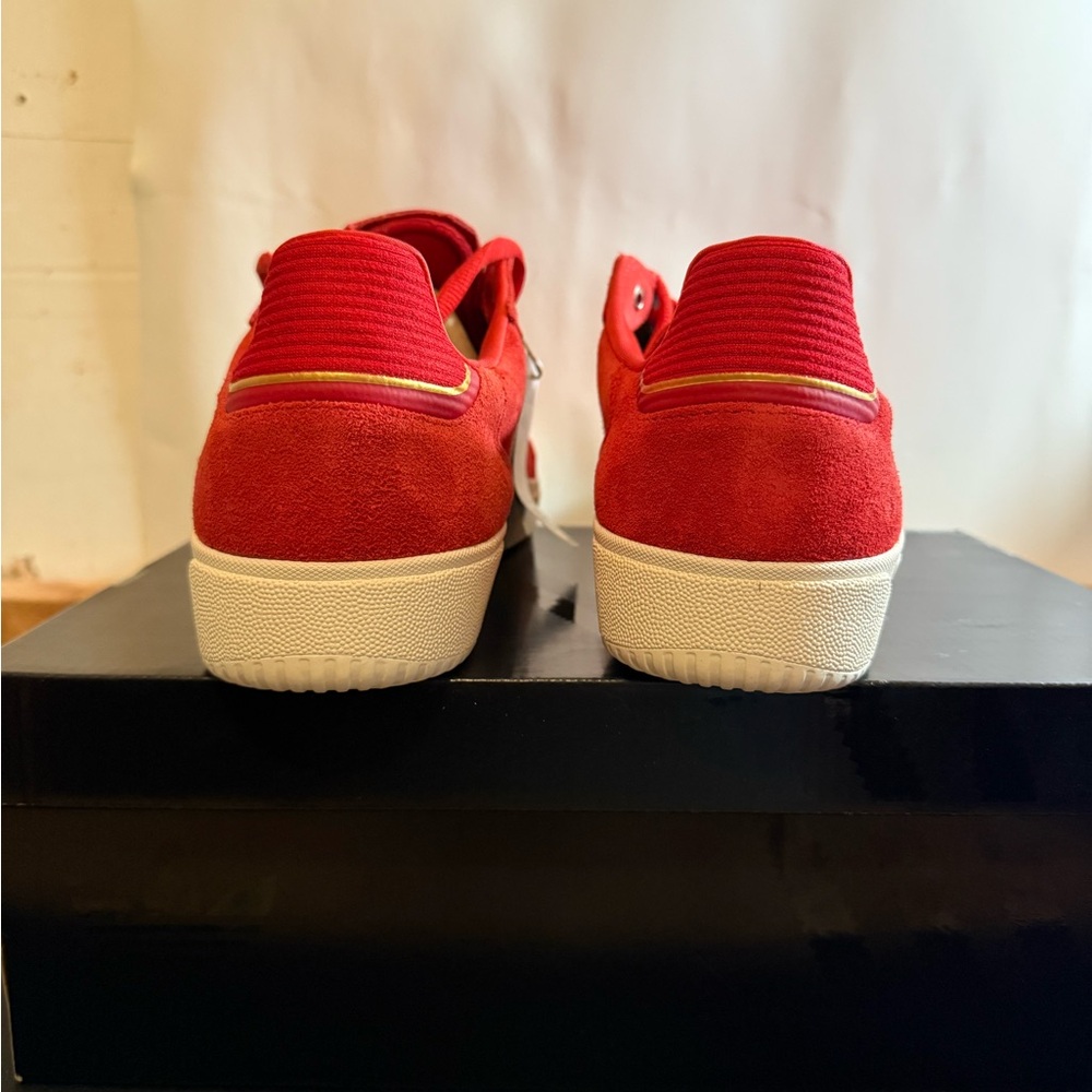 Size 12 - Adidas Tyshawn remastered Better scarlet - Picture 5 of 9
